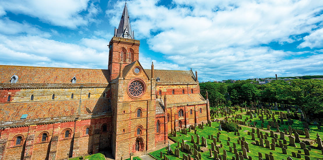 Kirkwall's St Magnus Cathedral, Orkney Islands 